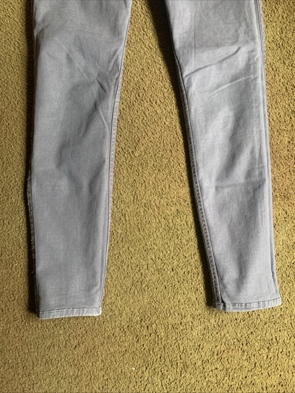 Abercrombie & Fitch Dark Charcoal Straight Jeans Size 28 - Picture 15 of 16
